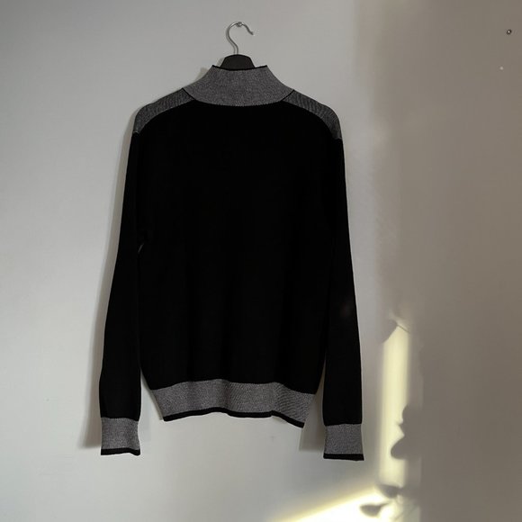 NWT DKNY Knit Zip Up Sweater in Medium - Picture 2 of 3